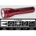 Maglite ML25IT Xenon 2C Flashlight, ML25IT-2036, Red