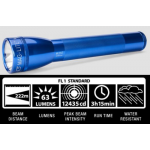 Maglite ML25IT Xenon 3C Flashlight, ML25IT-3116, Blue