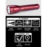 Maglite ML25LT 2C LED Flashlight, ML25LT-S2036, Red
