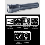 Maglite ML25LT 2C LED Flashlight, ML25LT-S2096, Gray