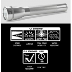 Maglite ML25LT 3C LED Flashlight, ML25LT-S3105, Silver