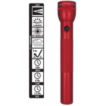 Maglite ML300L 3D LED Flashlight, ML300L-S3036, Red