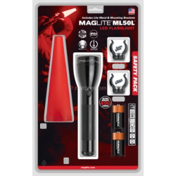 Maglite ML50L 2C LED Flashlight Safety Pack, Black, ML50L-I201G