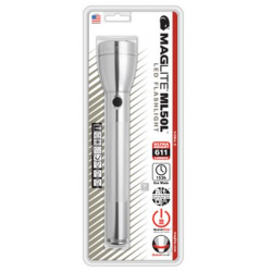 Maglite ML50L 3C LED Flashlight, ML50L-S3106, Silver