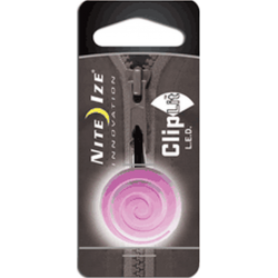 Nite Ize ClipLit Designs, Pink Spiral LED Light NCLS02-03-12SP