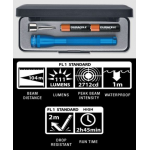 Maglite 2AAA MiniMag LED Gift Box, P32112, Blue