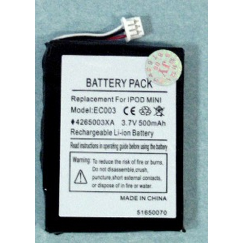 37V500mAhLiIonPDAMP3PlayerBattery