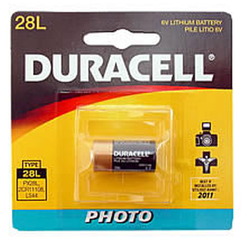 Duracell6VoltLithiumPhotoBatteryPX28L
