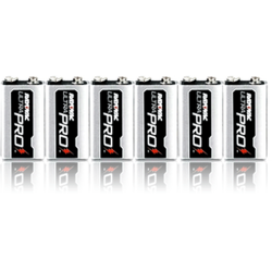 Rayovac 9V Ultra Pro Industrial Alkaline Batteries, 6/pk, RAY-9V-6