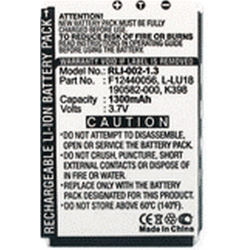 Logitech Harmony 1000 3.7v 1300mAh Remote Control Battery, RLI-002-103