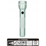 Maglite 2D Incandescent Flashlight S2D106, Silver