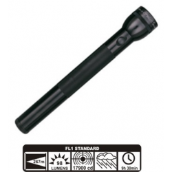 Maglite 4D Incandescent Flashlight, S4D016, Black