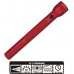 Maglite 4D Incandescent Flashlight, S4D036, Red