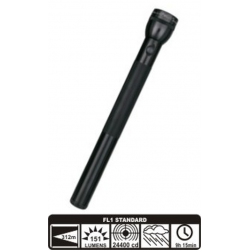 Maglite 5D Incandescent Flashlight, S5D016, Black