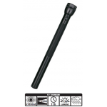Maglite 6D Incandescent Flashlight, S6D016, Black