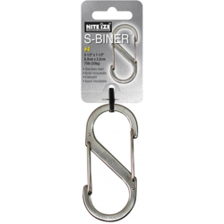 Nite Ize S-Biner #4, Large, Stainless SB4-03-11