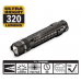 Maglite MAG-TAC LED Flashlight, SG2LRA6, Black, Crowned Bezel