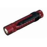 Maglite MAG-TAC LED Flashlight, SG2LRM6, Crimson Red, Plain Bezel