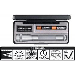 Maglite 2AA MiniMag Pro LED Gift Box, SP2P097, Gray