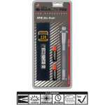 Maglite 2AA MiniMag Pro LED Flashlight w/Holster, SP2P09H, Gray