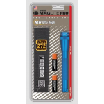 Maglite 2AA MiniMag Pro LED Flashlight w/Holster, SP2P11H, Blue