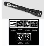 Maglite 2AAA MiniMag LED Flashlight, SP32016, Black