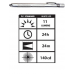 Streamlight Stylus3 Pen Light White LED, 65012, Silver