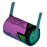 Tadiran TL-2150T 3.6v 1/2aa Lithium Battery W/tabs