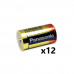 Panasonic D Industrial Alkaline Battery, 1.5V, 12/Box, PAN-D-12