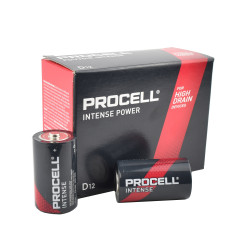 Duracell Procell Intense Series D PX1300 Alkaline Battery, 12/Carton, PX1300-12