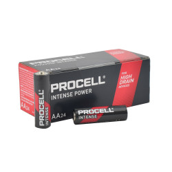 Duracell Procell Intense Series AA PX1500 Alkaline Battery, 24/Carton, PX1500-24