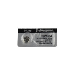 Energizer 392 Watch Battery, (SR41, GS3, G3, LR41 Replacement), 392-384TZ