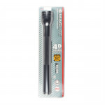 Maglite 4D Incandescent Flashlight, S4D096, Gray