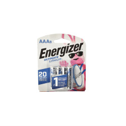 Energizer L92 AAA 1.5V Lithium Ultimate Battery 8/card, L92SBP-8