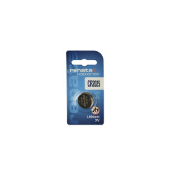 Renata CR2025, 3v Lithium Coin Cell Battery, 1/card, CR2025SC