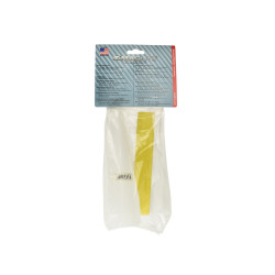 Maglite C/D Traffic Wand, WHITE ASXX808, with reflective tape